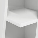 vidaXL Sarokszekrény 27,5x27x102cm Faanyag