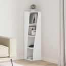 vidaXL Sarokszekrény 27,5x27x102cm Faanyag