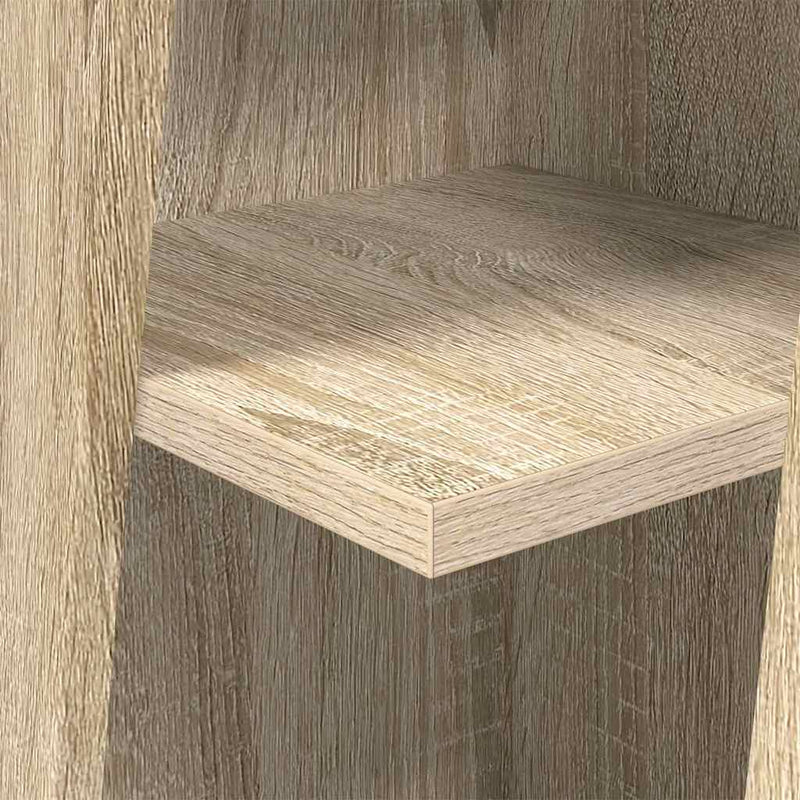 vidaXL Sarokszekrény Fehér 27,5x27x102cm Faanyag