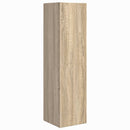 vidaXL Sarokszekrény Sonoma tölgy 27,5x27x102cm Faanyag