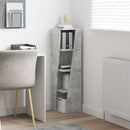 vidaXL Sarokszekrény Fehér 27,5x27x102cm Faanyag