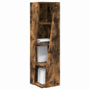 vidaXL Sarokszekrény Fehér 27,5x27x102cm Faanyag