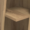 vidaXL Sarokszekrény Artisan tölgy 27,5x27x102cm Faanyag