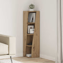 vidaXL Sarokszekrény Artisan tölgy 27,5x27x102cm Faanyag