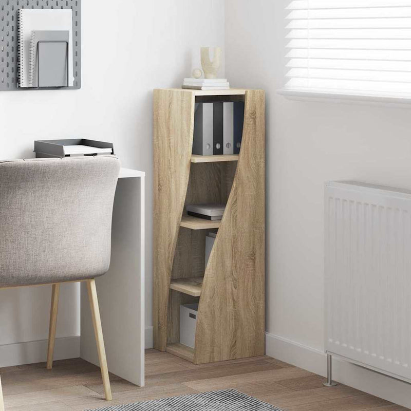 vidaXL Sarokszekrény Fehér 32x32x102cm Faanyag