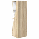 vidaXL Sarokszekrény Sonoma tölgy 32x32x102cm Faanyag