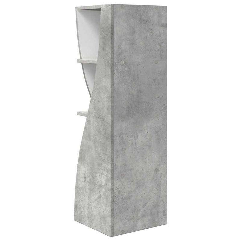 vidaXL Sarokszekrény Fehér 32x32x102cm Faanyag