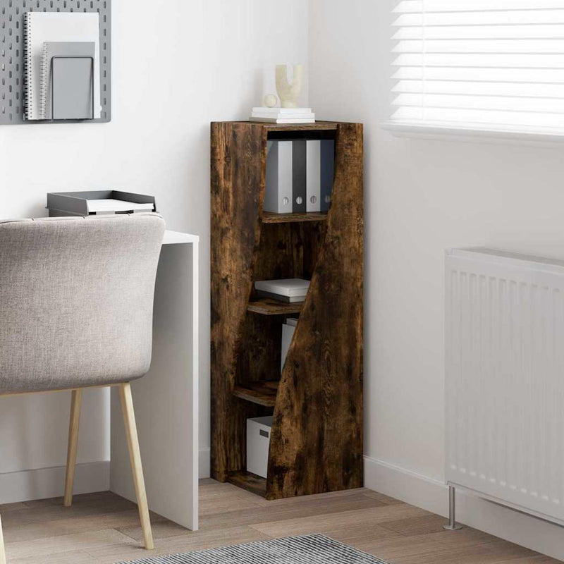 vidaXL Sarokszekrény Fehér 32x32x102cm Faanyag