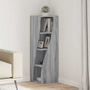 vidaXL Sarokszekrény Fehér 32x32x102cm Faanyag