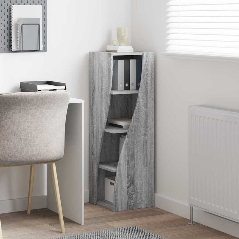 vidaXL Sarokszekrény Fehér 32x32x102cm Faanyag