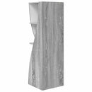 vidaXL Sarokszekrény Fehér 32x32x102cm Faanyag