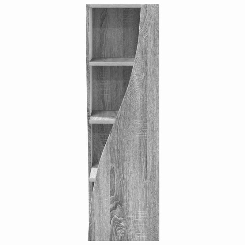 vidaXL Sarokszekrény Fehér 32x32x102cm Faanyag