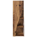 vidaXL Sarokszekrény Fehér 32x32x102cm Faanyag