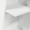 vidaXL Sarokszekrény Fehér 27,5x27x140cm Faanyag