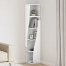 vidaXL Sarokszekrény 27,5x27x140cm Faanyag