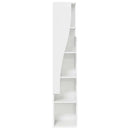 vidaXL Sarokszekrény 27,5x27x140cm Faanyag