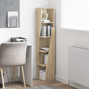 vidaXL Sarokszekrény Fehér 27,5x27x140cm Faanyag