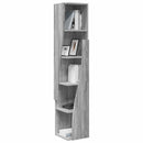 vidaXL Sarokszekrény Fehér 27,5x27x140cm Faanyag