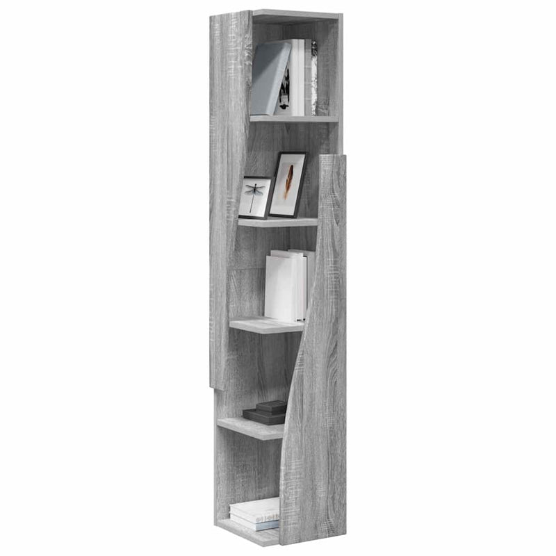 vidaXL Sarokszekrény Fehér 27,5x27x140cm Faanyag