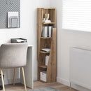 vidaXL Sarokszekrény Fehér 27,5x27x140cm Faanyag