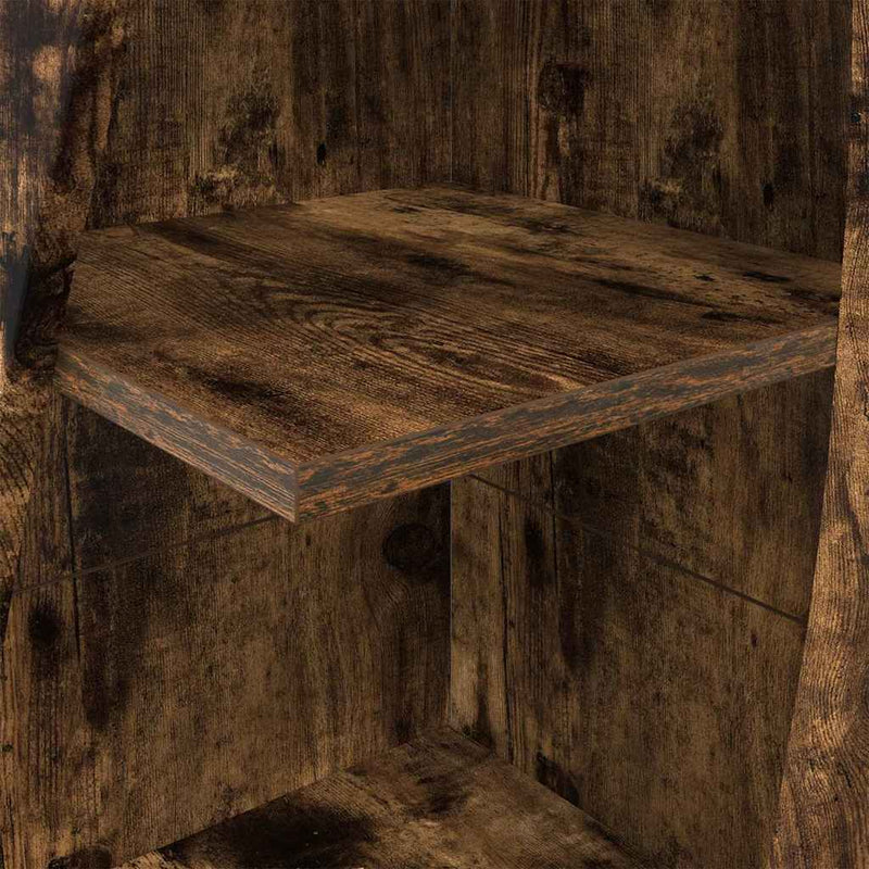 vidaXL Sarokszekrény Fehér 32x32x140cm Faanyag