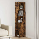 vidaXL Sarokszekrény Fehér 32x32x140cm Faanyag