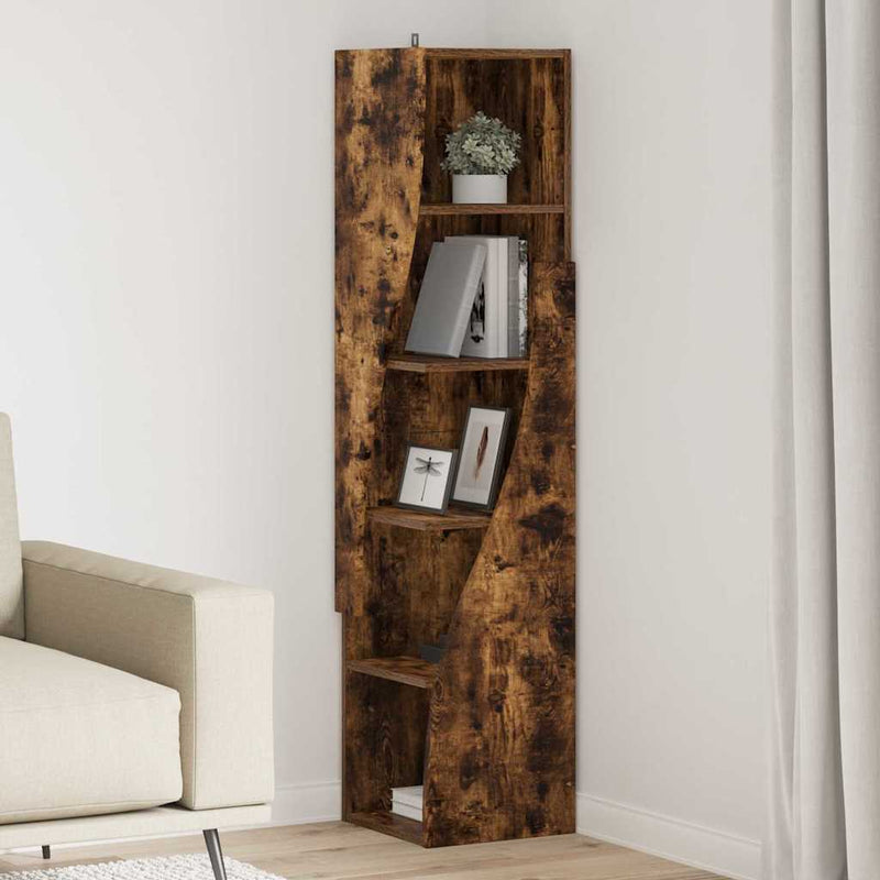 vidaXL Sarokszekrény Fehér 32x32x140cm Faanyag