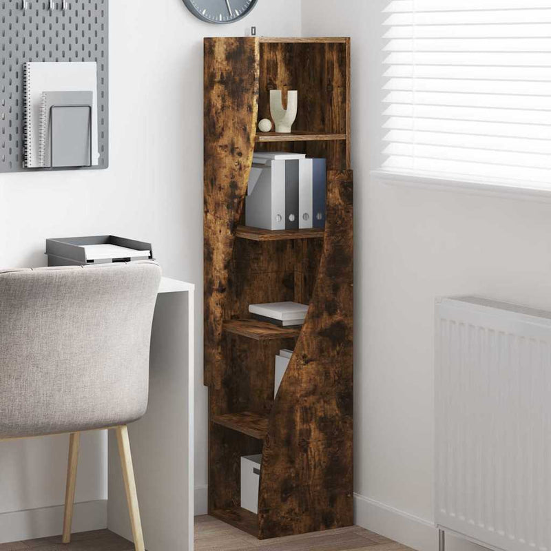 vidaXL Sarokszekrény Fehér 32x32x140cm Faanyag