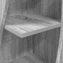 vidaXL Sarokszekrény Fehér 32x32x140cm Faanyag