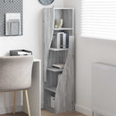 vidaXL Sarokszekrény Fehér 32x32x140cm Faanyag