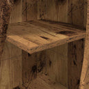 vidaXL Sarokszekrény Fehér 32x32x140cm Faanyag