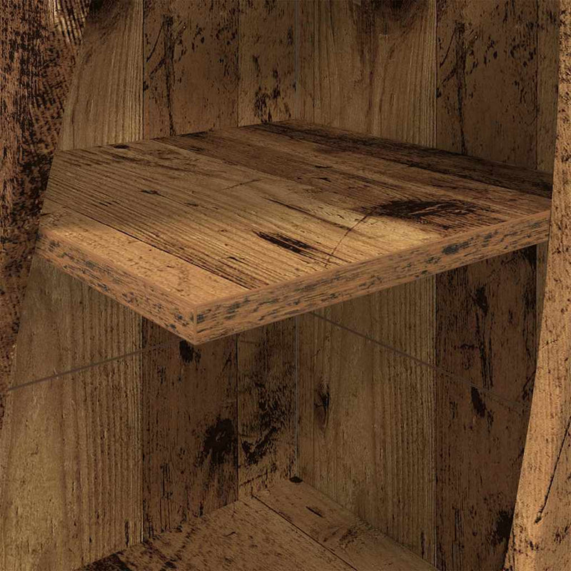 vidaXL Sarokszekrény Fehér 32x32x140cm Faanyag