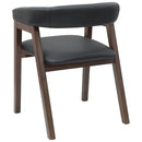 vidaXL Étkező Székek 2 pcs Világos Barna 54 x 57 x 73 cm Tömör Gumi Fa