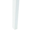 vidaXL Étkező Székek 2 pcs Fehér 42 x 47.5 x 81 cm Tömör Gumi Fa