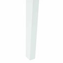 vidaXL Étkező Székek 2 pcs Fehér 42 x 47.5 x 81 cm Tömör Gumi Fa