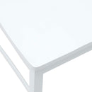 vidaXL Étkező Székek 2 pcs Fehér 43 x 54 x 89 cm Tömör Gumi Fa