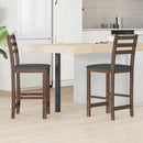 vidaXL Étkező Székek 2 pcs Világos Barna 40 x 47,5 x 99,5 cm