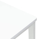 vidaXL Étkező Székek 2 pcs Fehér 40 x 47,5 x 99,5 cm Tömör Gumi Fa