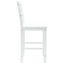 vidaXL Étkező Székek 2 pcs Fehér 40 x 47,5 x 99,5 cm Tömör Gumi Fa