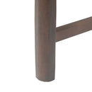 vidaXL Étkező Székek 2 pcs Világos Barna 48 x 49 x 95 cm Tömör Gumi Fa