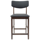 vidaXL Étkező Székek 2 pcs Világos Barna 48 x 49 x 95 cm Tömör Gumi Fa