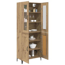 vidaXL Magasfiú Artisan tölgy 69,5 x 34 x 180 cm Faanyag