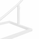 vidaXL Esküvői Ív Fehér 195 x 35 x 211 cm Acél