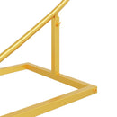 vidaXL Esküvői Ív Arany 195 x 35 x 211 cm Acél