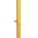 vidaXL Esküvői Ív Arany 100 x 39 x 200 cm Acél