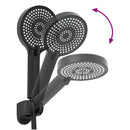 vidaXL Zuhanyfej Készlet Fekete G 1 / 2 hüvelyk Bronz