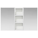 vidaXL Fürdőszobai Szekrény Szett 3 pcs 80 x 10,5 x 50 cm Faanyag