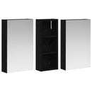 vidaXL Fürdőszobai Szekrény Szett 3 pcs 80 x 10,5 x 50 cm Faanyag