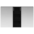 vidaXL Fürdőszobai Szekrény Szett 3 pcs 80 x 10,5 x 50 cm Faanyag