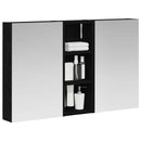 vidaXL Fürdőszobai Szekrény Szett 3 pcs 80 x 10,5 x 50 cm Faanyag
